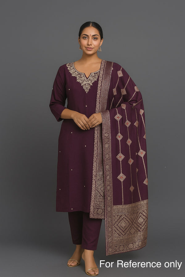 Jamoon Dola Silk Kurta Set - HAB Collections