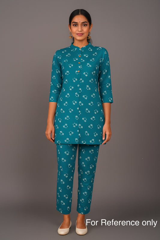 Daily Wear Blue Co-Ord Set