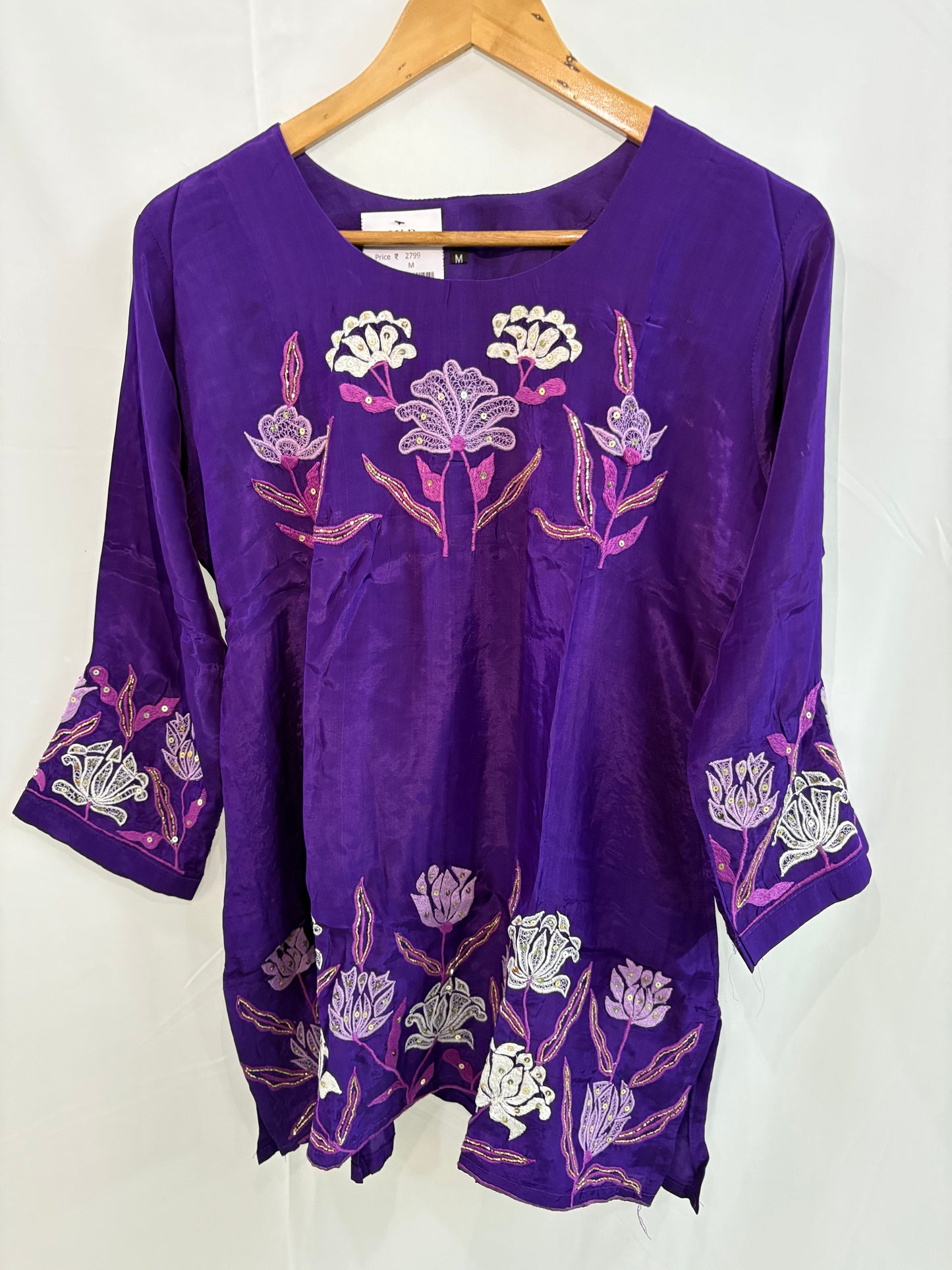 Festive Wear Purple Co-Ord Set