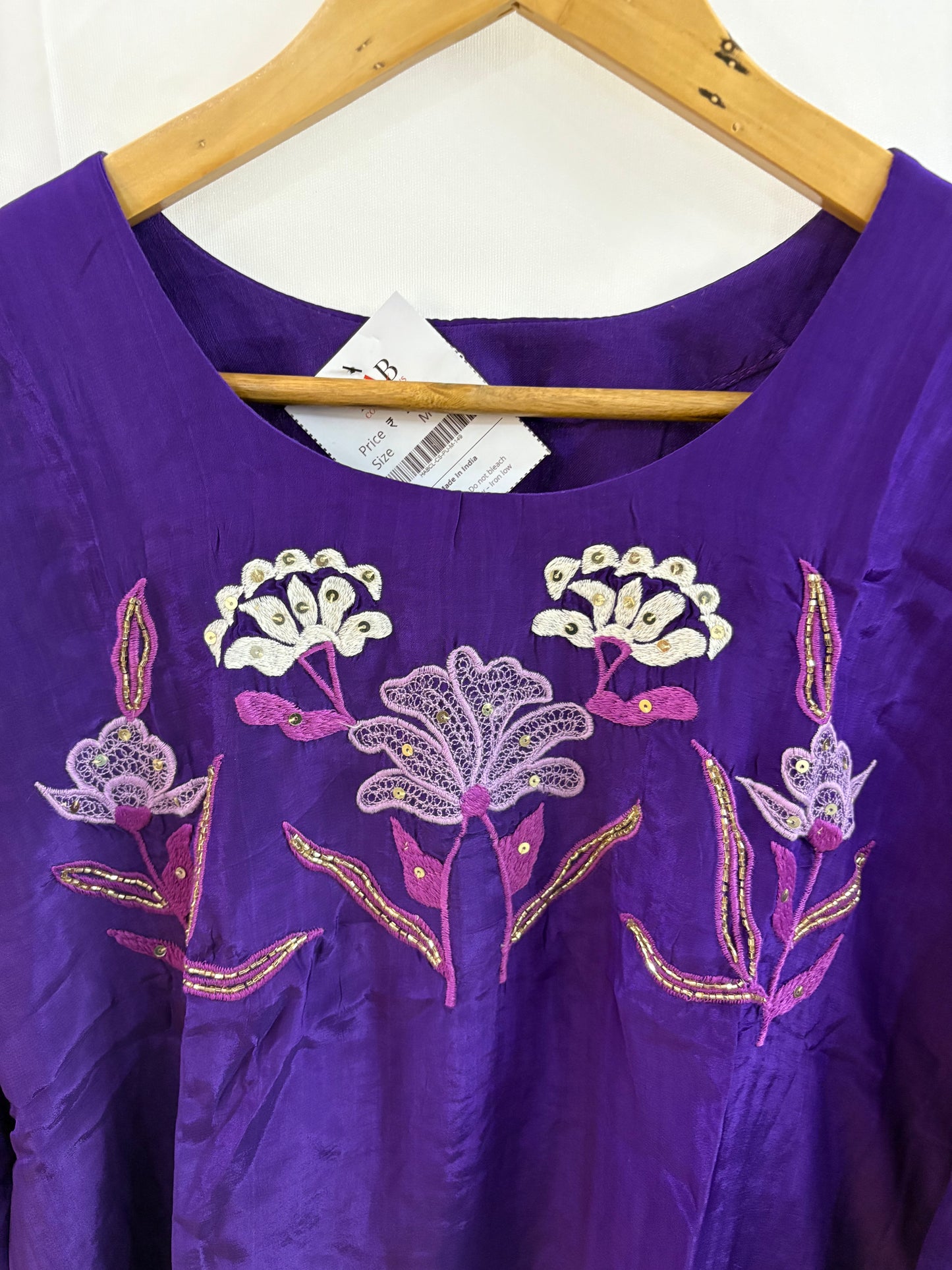 Festive Wear Purple Co-Ord Set