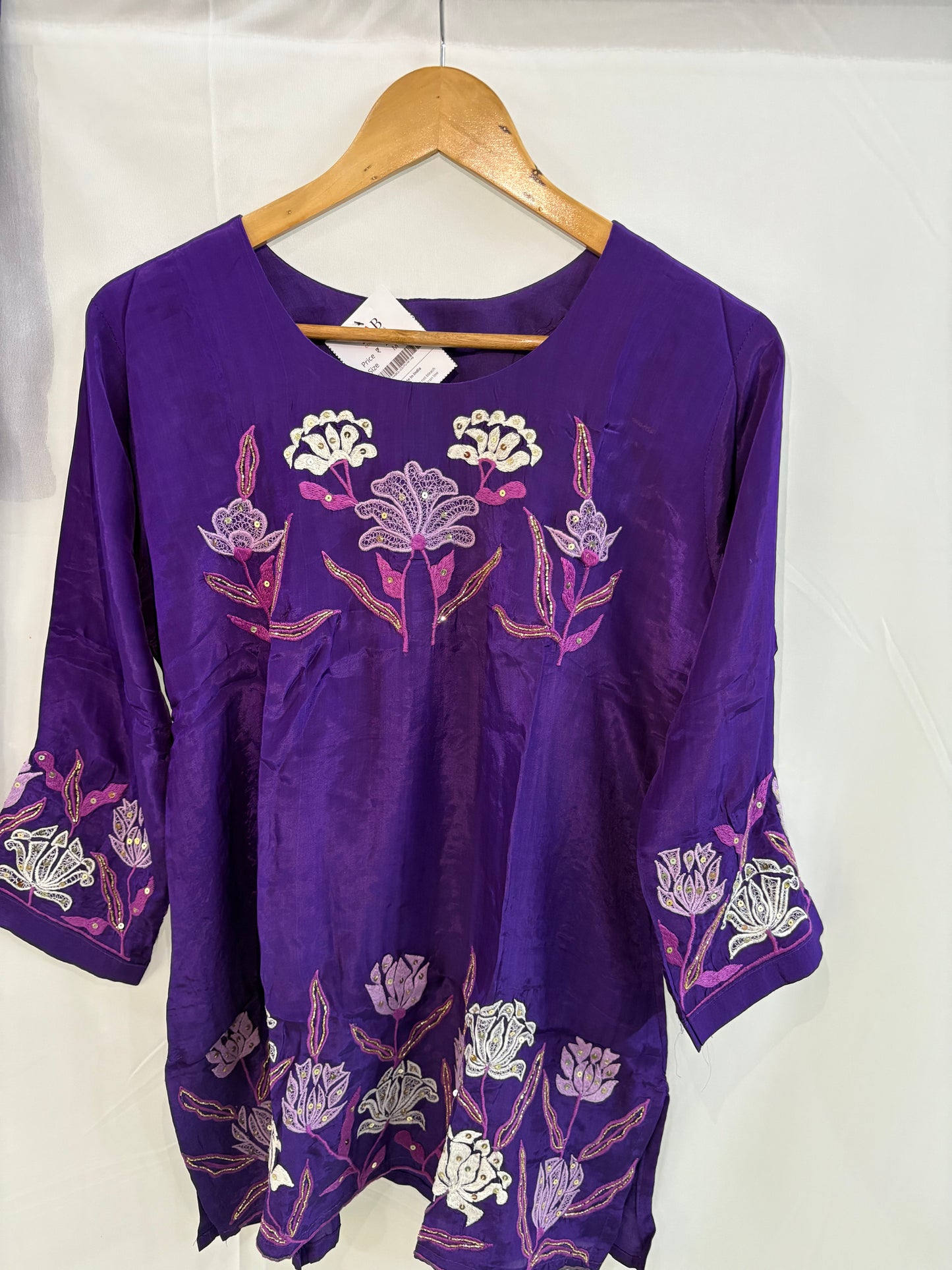 Festive Wear Purple Co-Ord Set