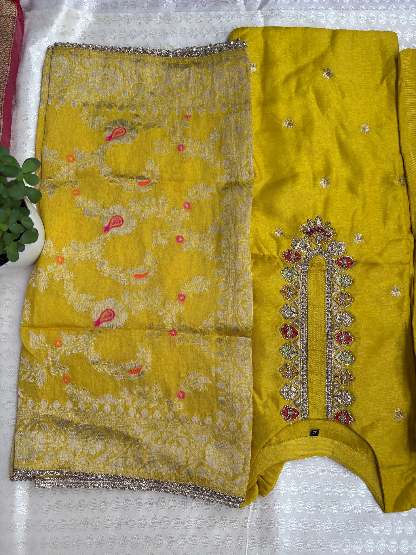 Festive Wear Yellow Kurta Set