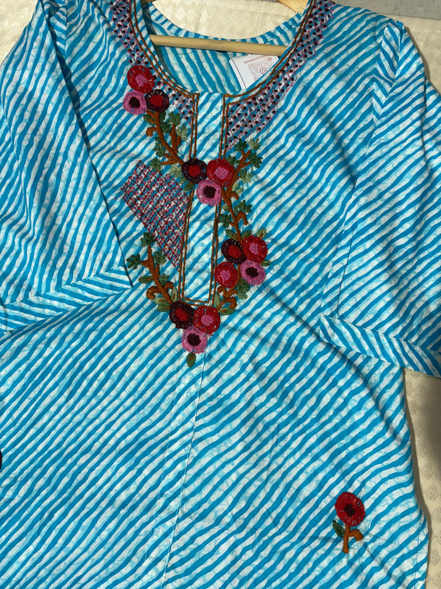 Daily Wear Sky Blue Kurti