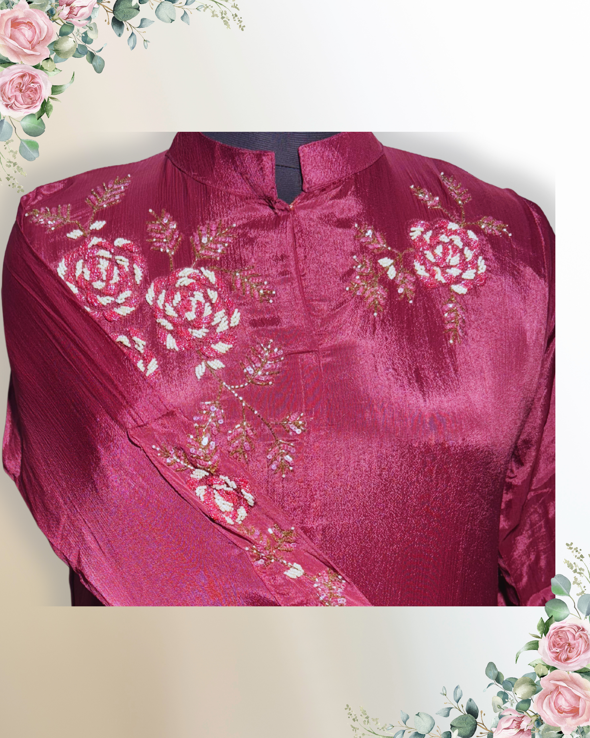 Festive Wear Pink Co-Ord Set - HAB Collections