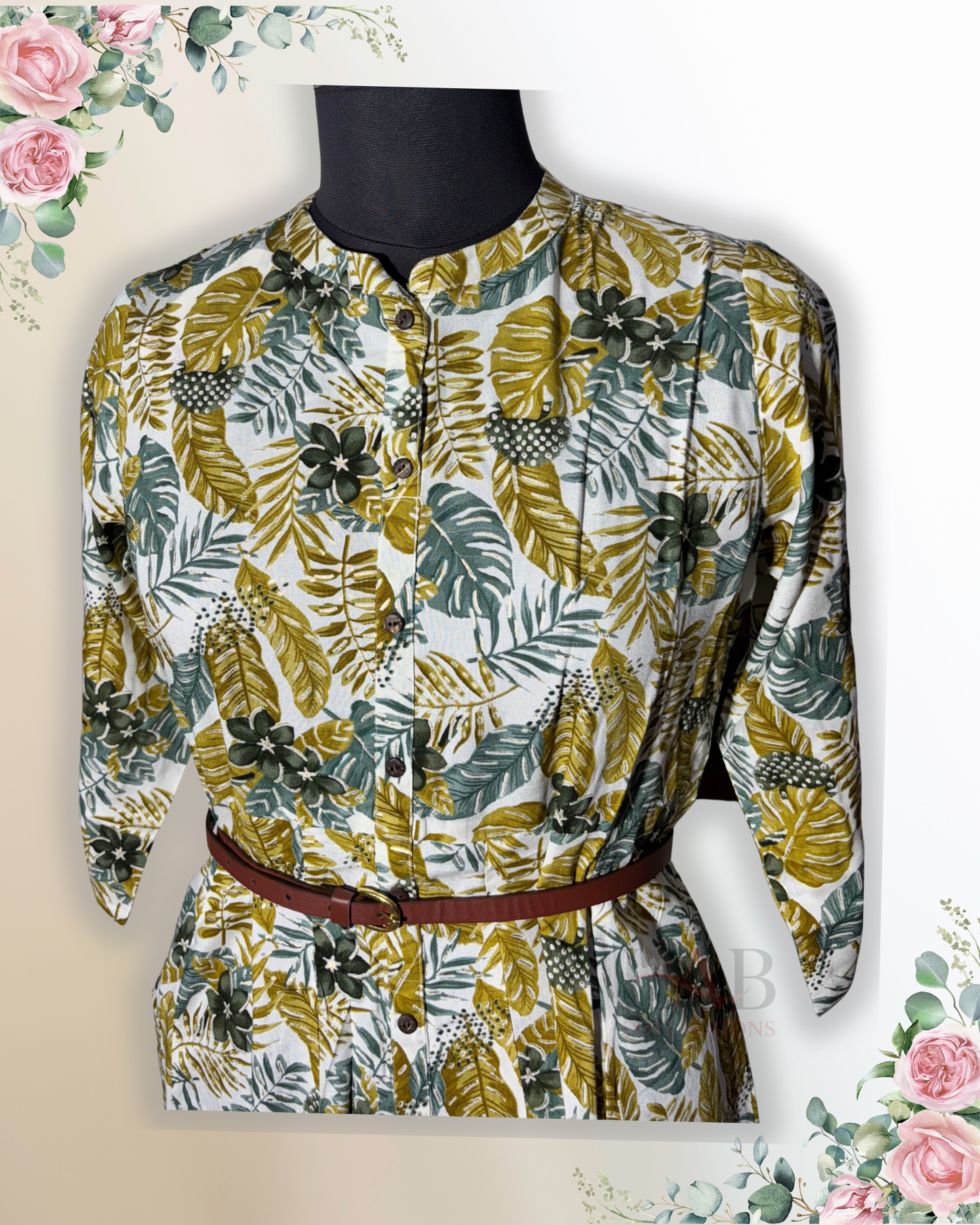 Daily Wear White 1 Piece Anarkali suit - HAB Collections