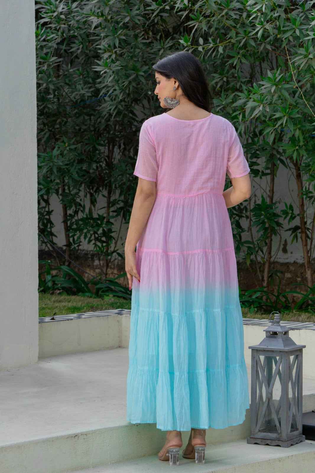 Daily Wear Pink Cotton Kurta Set