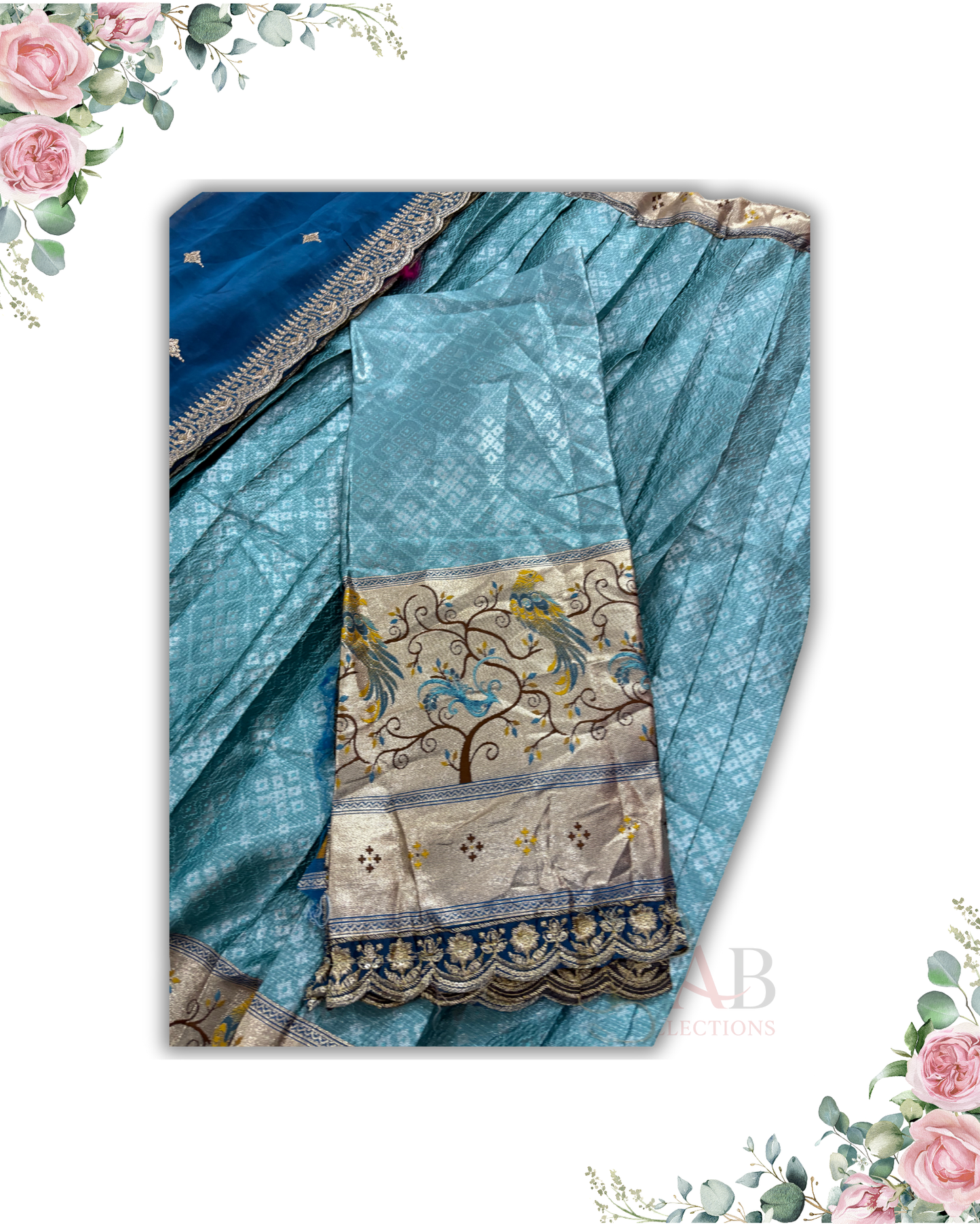 Festive Wear Blue Lehanga