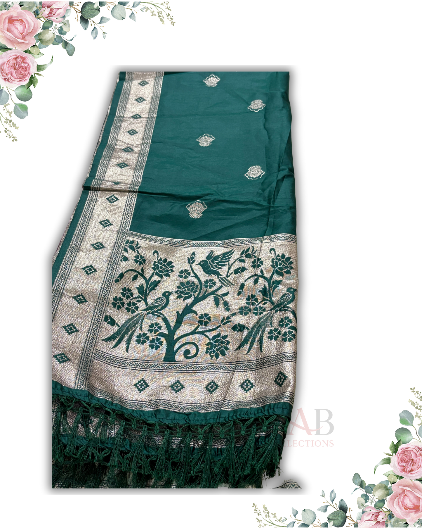 Festive Wear Green Lehanga