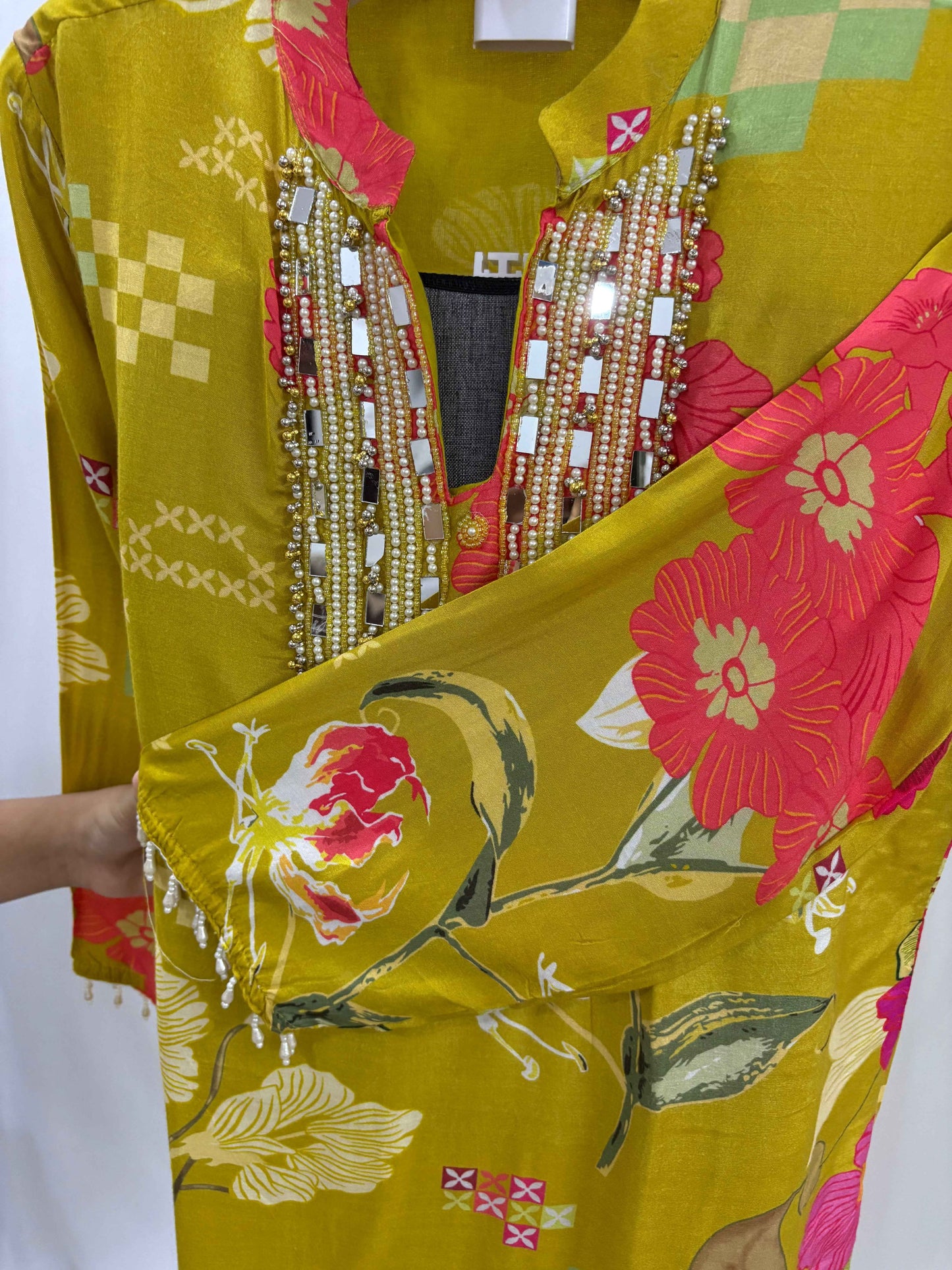 Festive Wear Yellow Co-Ord Set