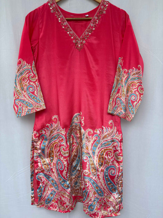 Festive Wear Pink Co-Ord set