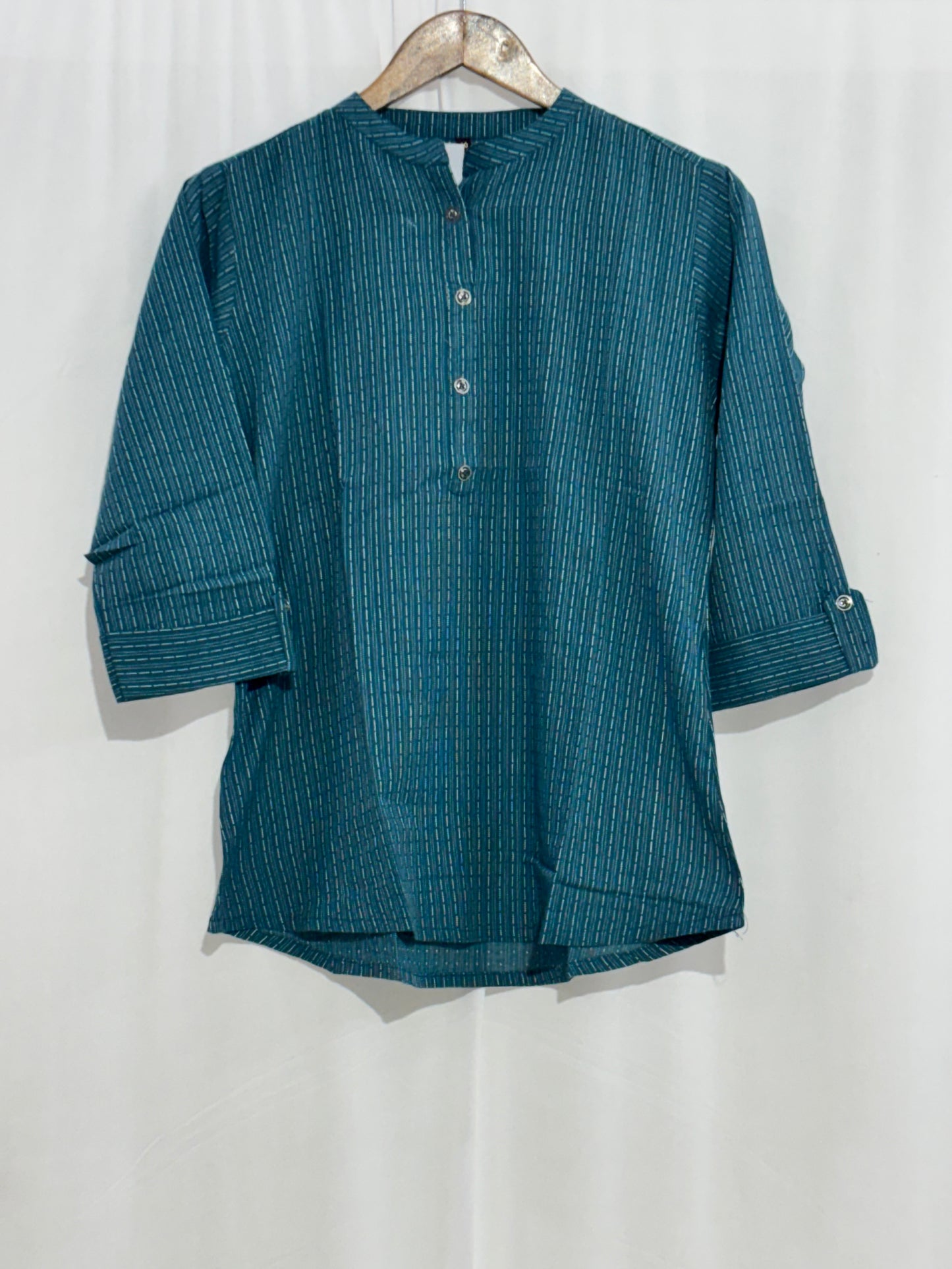 Daily Wear Green Short Kurti