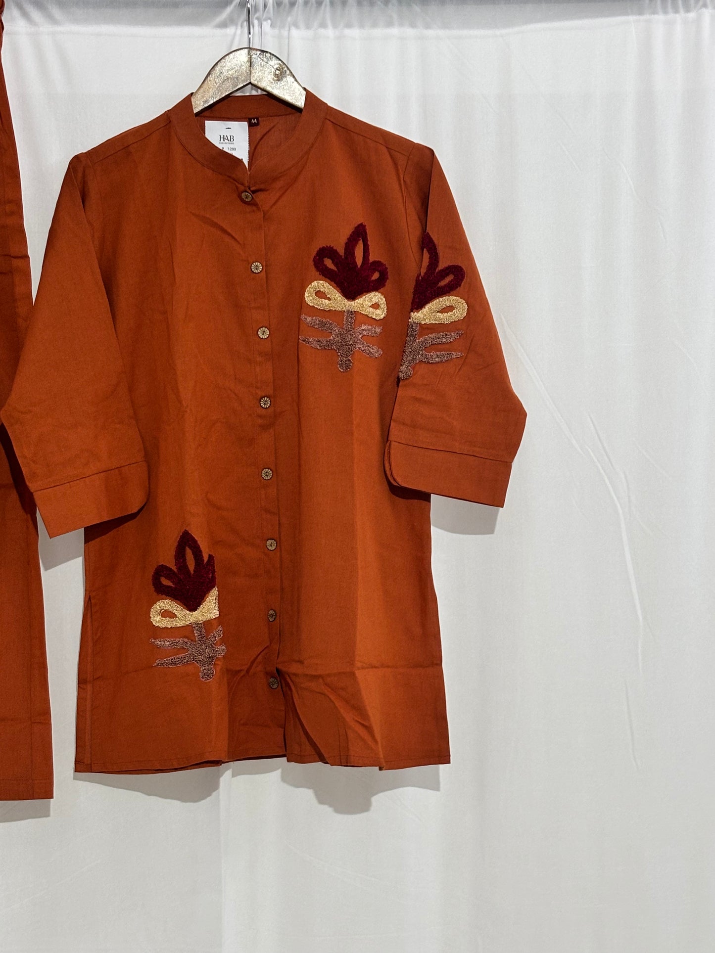 Festive Wear Rust Co-Ord set