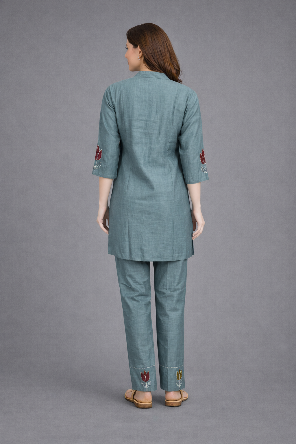 Festive Wear Blue Co ord Set