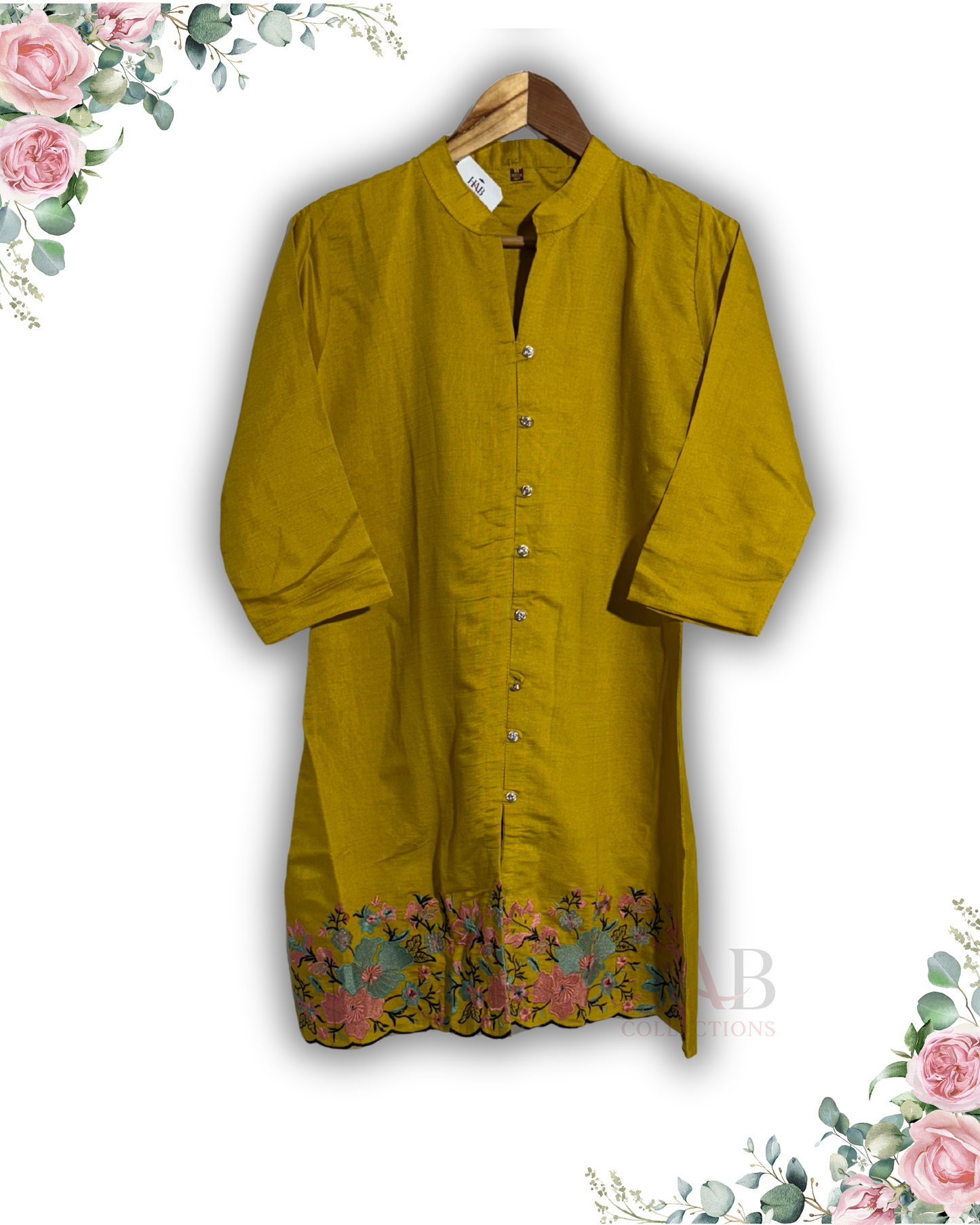 Festive Wear Mustard Co-ord Set – Rayon Fabric