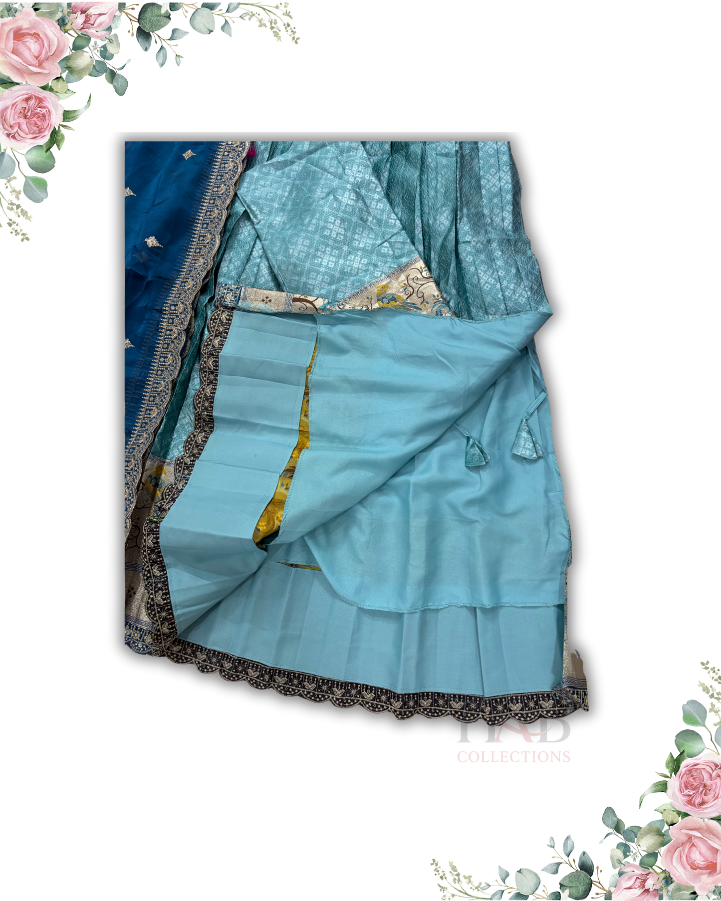 Festive Wear Blue Lehanga